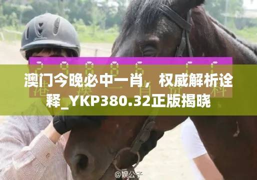 澳门今晚必中一肖,权威解析诠释_YKP380.32正版揭晓
