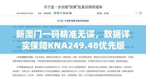 新澳门一码精准无误,数据详实保障KNA249.48优先版