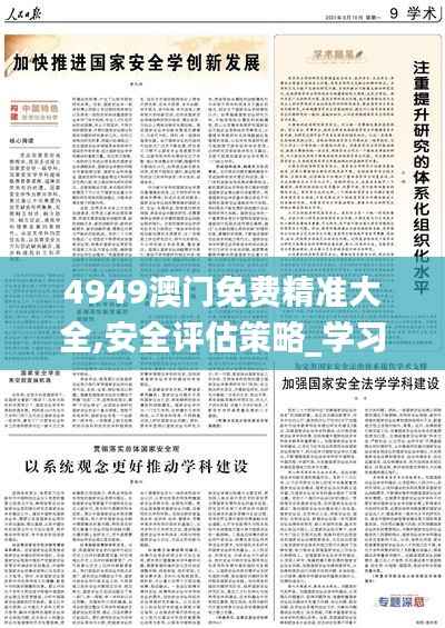 4949澳门免费精准大全,安全评估策略_学习版ZSF228.01