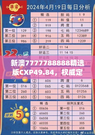 新澳7777788888精选版CXP49.84,权威定义解读