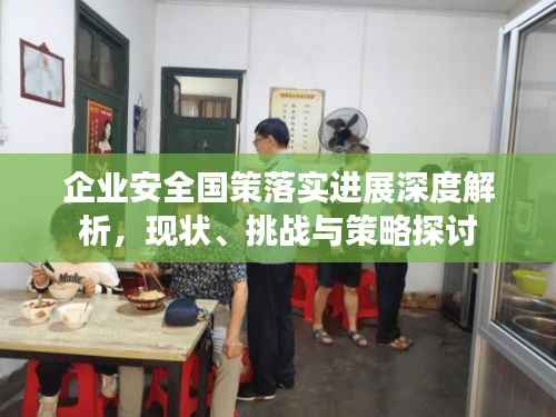 企业安全国策落实进展深度解析,现状、挑战与策略探讨