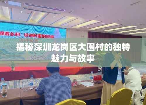 揭秘深圳龙岗区大围村的独特魅力与故事