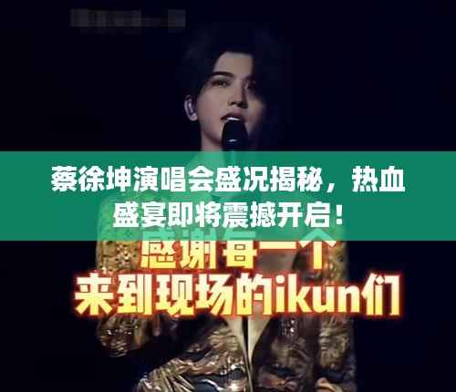 蔡徐坤演唱会盛况揭秘,热血盛宴即将震撼开启!