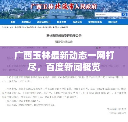 广西玉林最新动态一网打尽，百度新闻概览